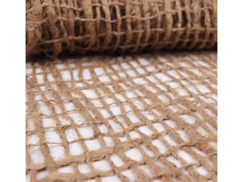 48m x 1,20m Böschungsmatte Ufermatte für die Teichfolie Jutegewebe 500g 1,2m Breit*Aquagart Hot