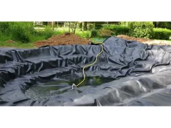 Teichfolie PVC 6m x 2m 0,5mm Schwarz Folie für den Gartenteich*Aquagart Sale