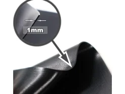 Teichfolie PVC 3m x 6m 1,0mm Schwarz Folie für den Gartenteich*Aquagart Hot