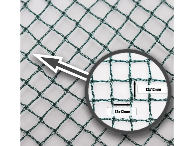 Teichnetz 14m x 10m Laubnetz Abdecknetz Silonetz Robust*Aquagart Discount