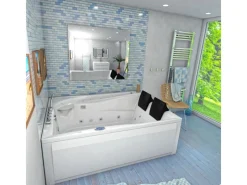 AcquaVapore Outdoor Whirlpools|AquaVapore Whirlpool Pool Badewanne Wanne W12H-TH-A 135x180cm