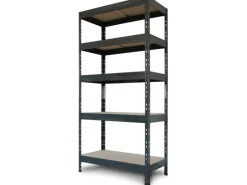 AR Shelving Kaminholzregale|Schwerlast-Steckregal Rivet M 180cm x 90 cm x 40cm 5B FSC®