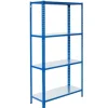 Steckregal Blau & Verzinkt 200 x 60 x 40 cm 4 Böden 180 kg*AR Shelving Online