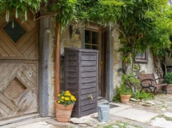 Arves Regenwasser-Nutzung|Regentonne Norway 230 l Dunkelbraun