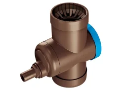 Arves Regenwasser-Nutzung|Wassersammler mit Netzfilter Dunkelbraun