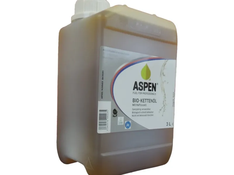 Bio-Kettenöl mit Haftzusatz 3 l*Aspen Best
