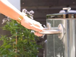 AXI Kühlboxen|Kühlwagen Retro Edelstahl 76 l