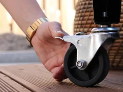 AXI Kühlboxen|Kühlwagen Retro Edelstahl 76 l