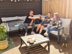 AXI Kühlboxen|Kühlwagen Retro Edelstahl 76 l