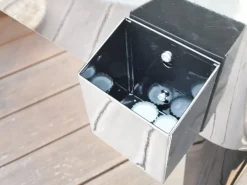 AXI Kühlboxen|Kühlwagen Retro Edelstahl 76 l