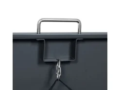 Mülltonnenbox Lucas Metall 240 l Anthrazit/Holzoptik*AXI Hot