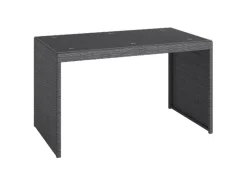 Balkonmöbel-Set Hazelton 5-teilig Polyrattan Grau* Clearance