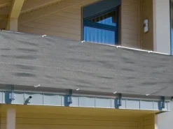 Balkonsichtschutz|Balkonsichtschutz 90 cm Anthrazit Meterware