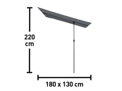 Balkonsichtschutz 180 cm x 130 cm* Clearance