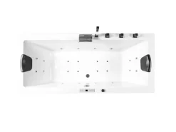 BASERA Wasserpumpe|Outdoor Whirlpools|® Indoor Whirlpool Badewanne Naxos Classic 180 x 90 cm