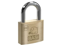 - Vorhangschloss - VHS 612 - 20 mm - Gleichschließend - inkl. 2 Schlüssel - Messinggehäuse*Basi