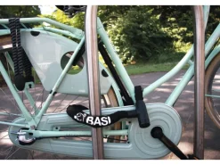 - Zweirad-Kettenschloss - ZR 304 - Stahlkette - 2 Schlüssel - 6990-0304*Basi Sale