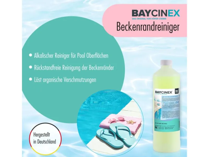 Beckenrandreiniger 15 x 1l*BAYCINEX Sale