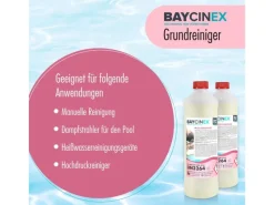 BAYCINEX Poolreinigung|Grundreiniger für Pools 15 x 1l