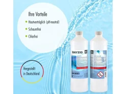 Algizid Algenverhütung für Pools 2 x 5l*Bayzid Hot