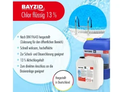 Chlor 13% Flüssig 2 x 25kg*Bayzid Outlet