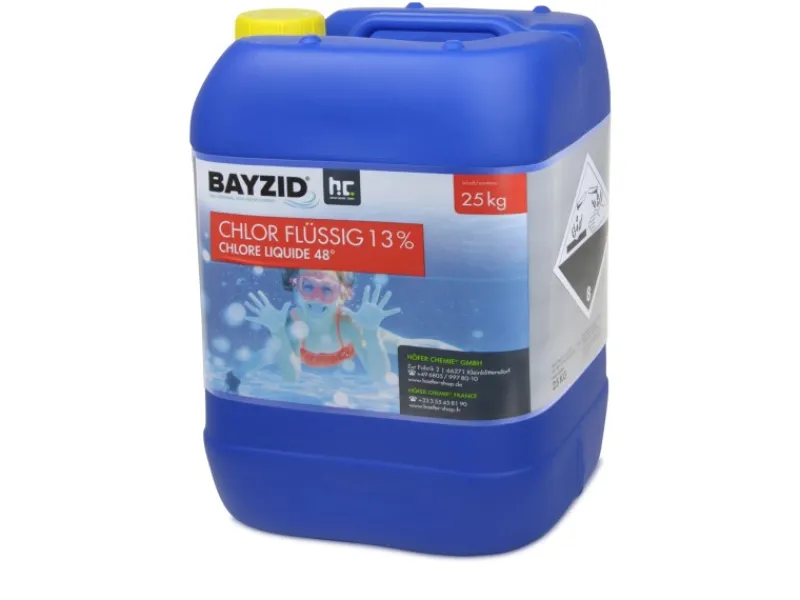 Bayzid Poolpflege|Chlor 13% Flüssig 3 x 25kg
