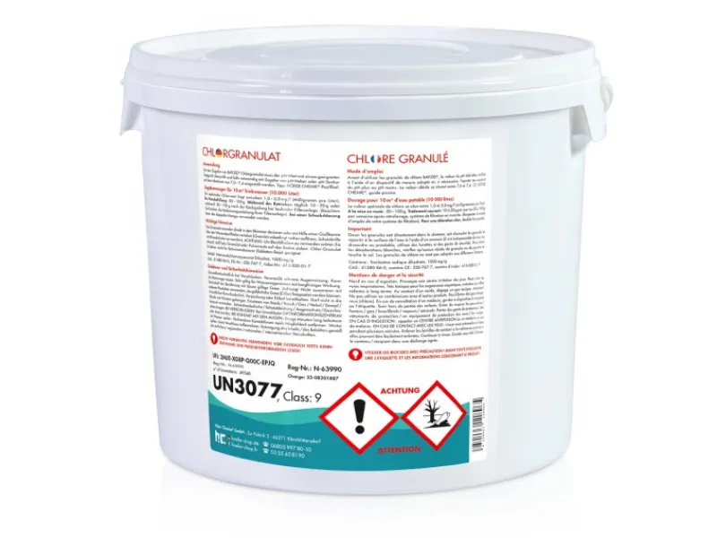 Chlorgranulat für Pools 5kg*Bayzid Sale