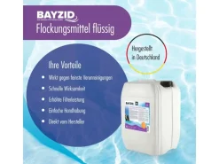 Bayzid Poolpflege|Einbaupools|Flockungsmittel Flüssig 2 x 20l