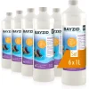Bayzid Poolpflege|Flockungsmittel Flüssig für Pools 6 x 1l