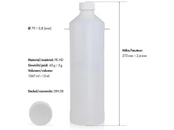 Bayzid Poolpflege|Flockungsmittel Flüssig für Pools 6 x 1l