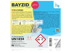 Bayzid Poolpflege|pH Plus Flüssig  für Pools 7kg