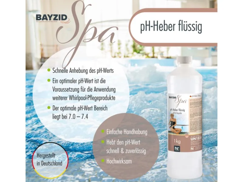 Spa pH Heber Flüssig 2 x 1kg*Bayzid Online