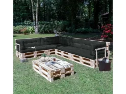 ECO Elements Palettenkissen Rücken 120x40x10cm*Beautissu Clearance