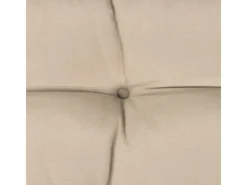 ECO Style Palettenkissen Rücken 120x40x10cm Natur*Beautissu Hot