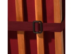 Flair DC Deckchairauflage 200x50x8cm Rot*Beautissu Hot