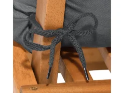 Beautissu Gartenstuhlauflagen|Sitzkissen|Flair HL Hochlehner 120x50x8cm