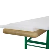 Beautissu Gartenstuhlauflagen|Konstanz Schaumstoffrohling für Bierbank 2x25x220cm Weiß 2tlg