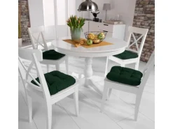 Beautissu Gartenmöbel-Sets|Gartenstuhlauflagen|Lisa Stuhlkissen 40x40x8cm 4tlg