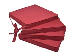 Beautissu Gartenstuhlauflagen|Loft SK Stuhlkissen 45x40x5cm 4tlg