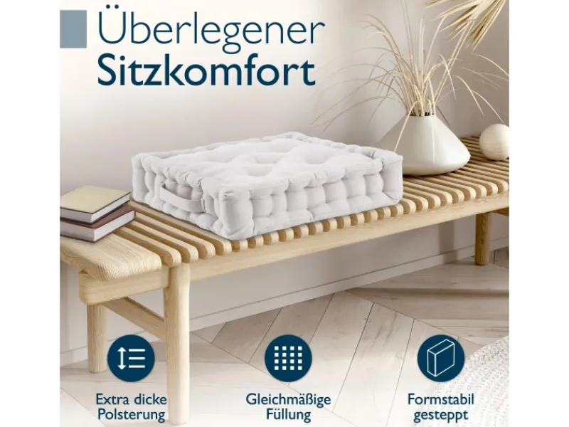 Mila Stuhlkissen 50x50x10cm*Beautissu Online