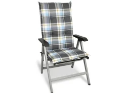 Sunny BK Hochlehner 120x50x6cm Kariert 4tlg*Beautissu New