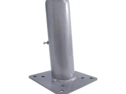 Zubehör Für Sonnenschutz|Beetex Bodenplatte für Teleskopmast Stahl 20 cm x 20 cm