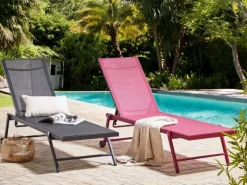 Beliani Gartenliege 65x198x107* Online