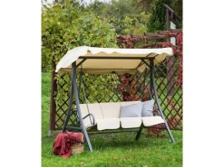 Beliani Gartenschaukel GARBO 112x185x184* New