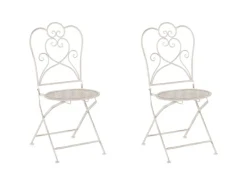 Beliani Gartenstuhl Beige 48x44x92* Best