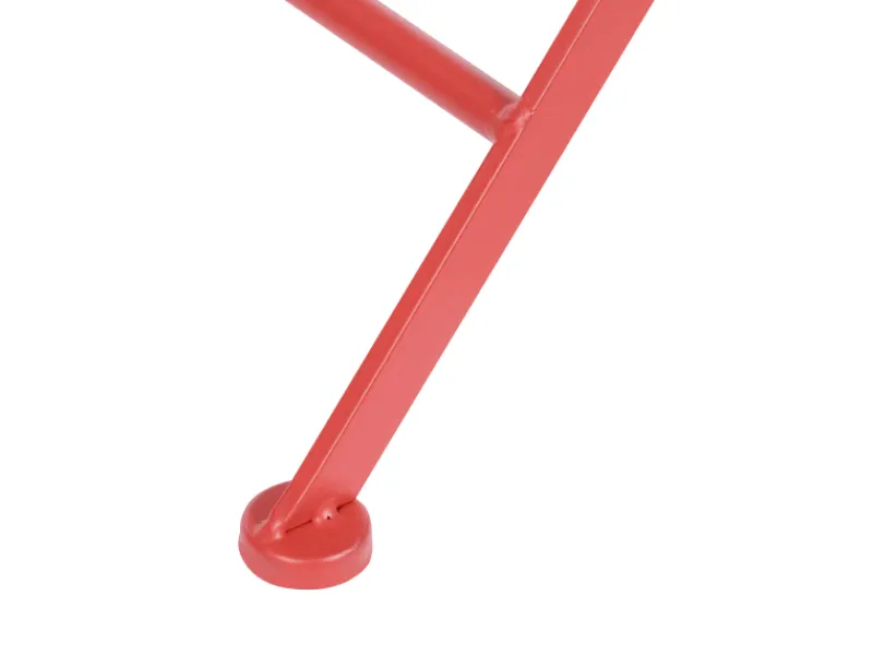 Gartenstühle|Beliani Gartenstuhl Rot 47x40x94