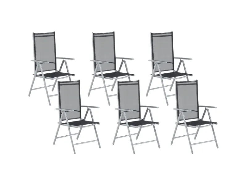 Gartenstühle|Beliani Gartenstuhl Silber 65x54x103