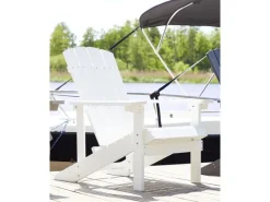 Beliani Gartenstuhl Weiss 88x75x88* Best