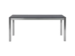 Gartentische|Beliani Gartentisch GROSSETO Graphit 180x90x76