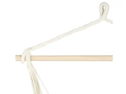 Beliani Hängesessel Beige Orange 55x96x125* Best